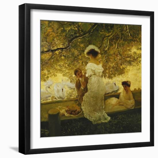 The Boating Trip-Gaston Latouche-Framed Giclee Print