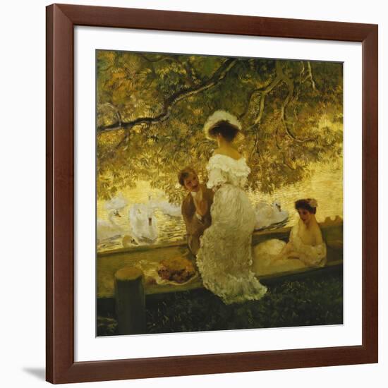 The Boating Trip-Gaston Latouche-Framed Giclee Print