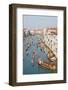 The boats of the historical procession for the historical Regatta on the Grand Canal of Venice-Carlo Morucchio-Framed Photographic Print