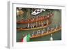 The boats of the historical procession for the historical Regatta on the Grand Canal of Venice-Carlo Morucchio-Framed Photographic Print