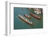 The boats of the historical procession for the historical Regatta on the Grand Canal of Venice-Carlo Morucchio-Framed Photographic Print