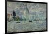 The Boats, or Regatta at Argenteuil, circa 1874-Claude Monet-Framed Giclee Print