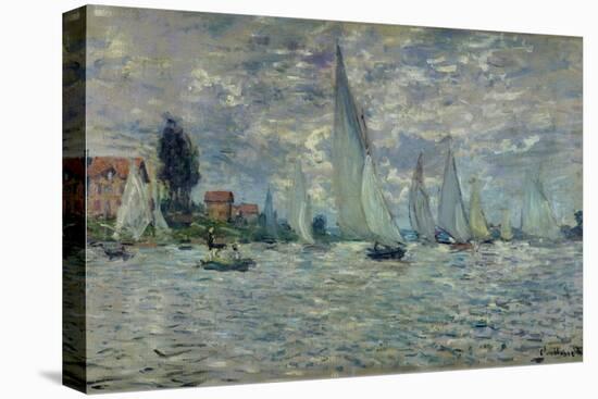 The Boats, or Regatta at Argenteuil, circa 1874-Claude Monet-Stretched Canvas