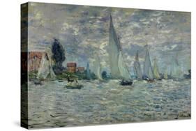 The Boats, or Regatta at Argenteuil, circa 1874-Claude Monet-Stretched Canvas