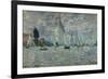 The Boats, or Regatta at Argenteuil, circa 1874-Claude Monet-Framed Premium Giclee Print
