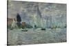 The Boats, or Regatta at Argenteuil, circa 1874-Claude Monet-Stretched Canvas