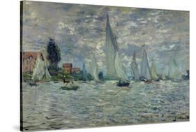 The Boats, or Regatta at Argenteuil, circa 1874-Claude Monet-Stretched Canvas