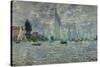 The Boats, or Regatta at Argenteuil, circa 1874-Claude Monet-Stretched Canvas