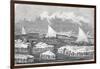 The Boats under Sail, Pub. London 1874-null-Framed Giclee Print