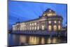 The Bode Museum on the Museum's Island in the Centre of Berlin. the River Spree in the Foreground.-David Bank-Mounted Photographic Print