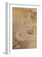 The Bodhisattva Kannon, 1883-Kano Hogai-Framed Giclee Print