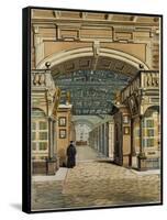 The Bodleian Library Oxford Oxford University Uk-null-Framed Stretched Canvas