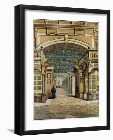 The Bodleian Library Oxford Oxford University Uk-null-Framed Giclee Print