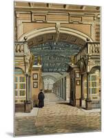 The Bodleian Library Oxford Oxford University Uk-null-Mounted Giclee Print