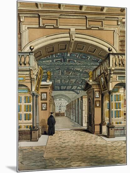 The Bodleian Library Oxford Oxford University Uk-null-Mounted Giclee Print