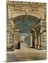 The Bodleian Library Oxford Oxford University Uk-null-Mounted Giclee Print