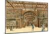 The Bodleian Library, Oxford-English School-Mounted Giclee Print