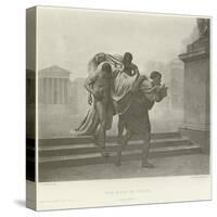 The Body of Caesar-Jean-Andre Rixens-Stretched Canvas