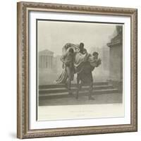 The Body of Caesar-Jean-Andre Rixens-Framed Giclee Print