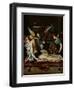 The Body of Christ Anointed by Two Angels-Alessandro Allori-Framed Giclee Print