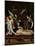 The Body of Christ Anointed by Two Angels-Alessandro Allori-Mounted Giclee Print