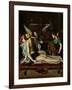 The Body of Christ Anointed by Two Angels-Alessandro Allori-Framed Giclee Print