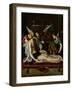 The Body of Christ Anointed by Two Angels-Alessandro Allori-Framed Giclee Print