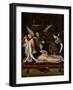 The Body of Christ Anointed by Two Angels-Alessandro Allori-Framed Giclee Print