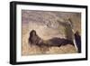 The Body of Mary of Egypt Found by Angels, 1875-Domenico Morone-Framed Giclee Print