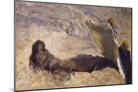 The Body of Mary of Egypt Found by Angels, 1875-Domenico Morone-Mounted Giclee Print