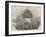 The Body of Monk, Duke of Albemarle, Lying in State in Westminster Abbey-null-Framed Giclee Print