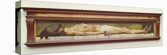 The Body of the Dead Christ in the Tomb. 1521-Hans Holbein the Younger-Stretched Canvas