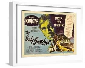 The Body Snatcher, 1945-null-Framed Art Print