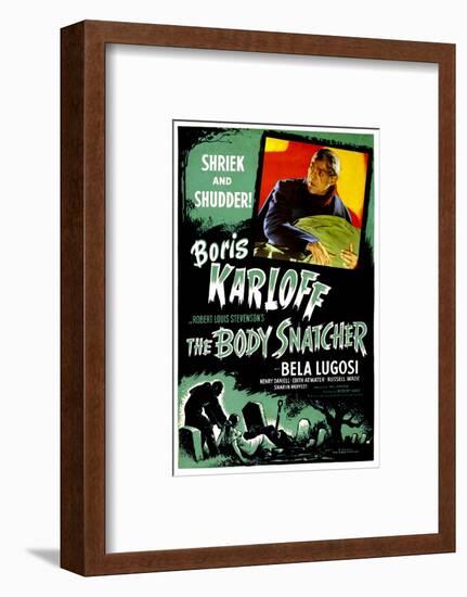 The Body Snatcher, Boris Karloff, 1945-null-Framed Photo