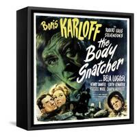 The Body Snatcher, Boris Karloff (Top), Sharyn Moffett (Bottom, Right), 1945-null-Framed Stretched Canvas