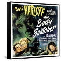 The Body Snatcher, Boris Karloff (Top), Sharyn Moffett (Bottom, Right), 1945-null-Framed Stretched Canvas