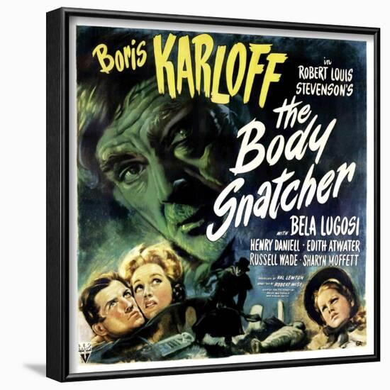 The Body Snatcher, Boris Karloff (Top), Sharyn Moffett (Bottom, Right), 1945-null-Framed Photo