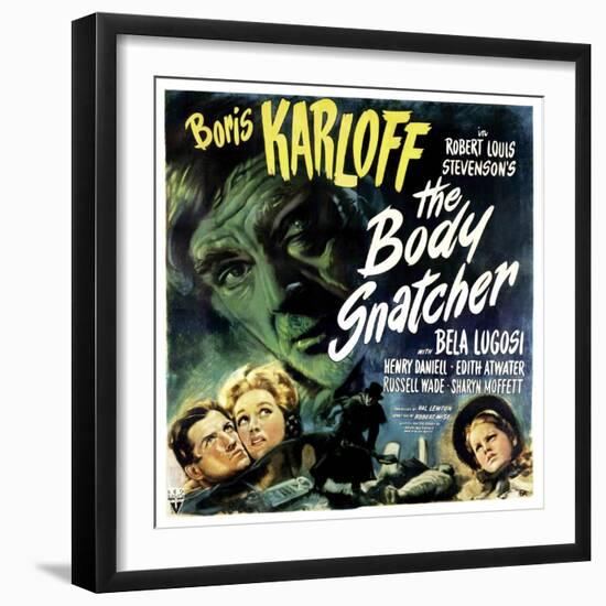 The Body Snatcher, Boris Karloff (Top), Sharyn Moffett (Bottom, Right), 1945-null-Framed Photo