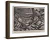 The Boer Attack on Caesar's Camp, a Hot Corner with the Border Mounted Rifles-Gordon Frederick Browne-Framed Giclee Print