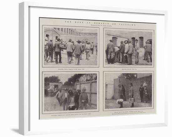 The Boer in Durance at Cape Town-null-Framed Giclee Print