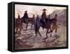 The Boer Leaders Were Blindfolded and Guarded by Soldiers of the Black Watch, 1902-AS Forrest-Framed Stretched Canvas