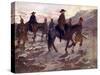 The Boer Leaders Were Blindfolded and Guarded by Soldiers of the Black Watch, 1902-AS Forrest-Stretched Canvas