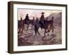 The Boer Leaders Were Blindfolded and Guarded by Soldiers of the Black Watch, 1902-AS Forrest-Framed Giclee Print