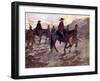 The Boer Leaders Were Blindfolded and Guarded by Soldiers of the Black Watch, 1902-AS Forrest-Framed Giclee Print