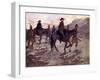 The Boer Leaders Were Blindfolded and Guarded by Soldiers of the Black Watch, 1902-AS Forrest-Framed Giclee Print