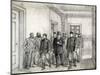 The Boer President Kruger Leaving the Chamber of Deputies in Pretoria, 1896-Melton Prior-Mounted Giclee Print