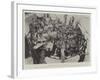 The Boer Prisoner as Toy-Maker on Board Ship-null-Framed Giclee Print