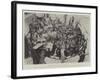 The Boer Prisoner as Toy-Maker on Board Ship-null-Framed Giclee Print