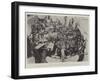 The Boer Prisoner as Toy-Maker on Board Ship-null-Framed Giclee Print