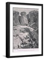 The Boers Retiring after Action at Retief's Nek-Henry Charles Seppings Wright-Framed Giclee Print